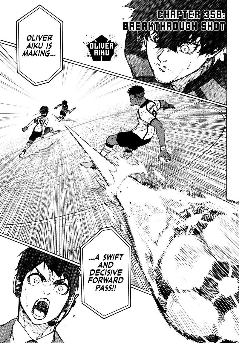 Blue Lock - Chapter 358 Page 1