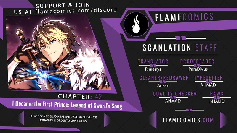I Became the First Prince: Legend of Sword’s Song - Chapter 42 Page 1