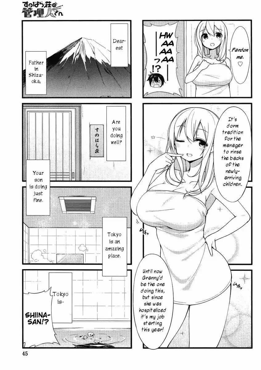 Sunoharasou no Kanrinin-san - Chapter 1 Page 8