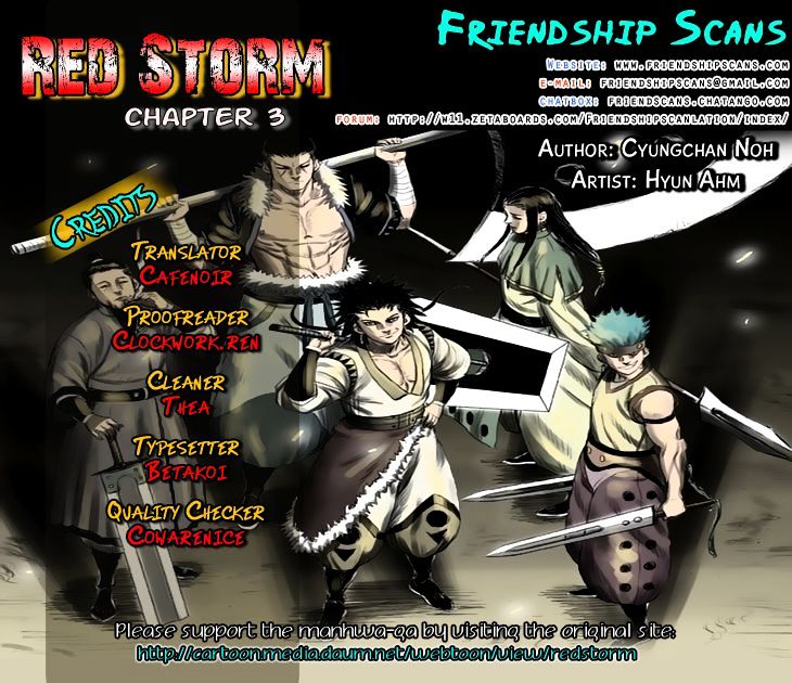 Red Storm - Chapter 3 Page 1