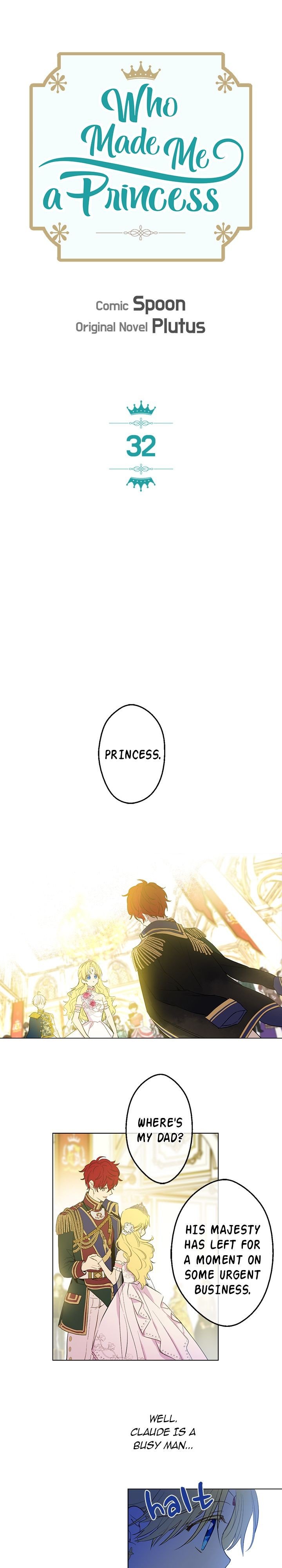 Who Made Me a Princess - Chapter 32 Page 1