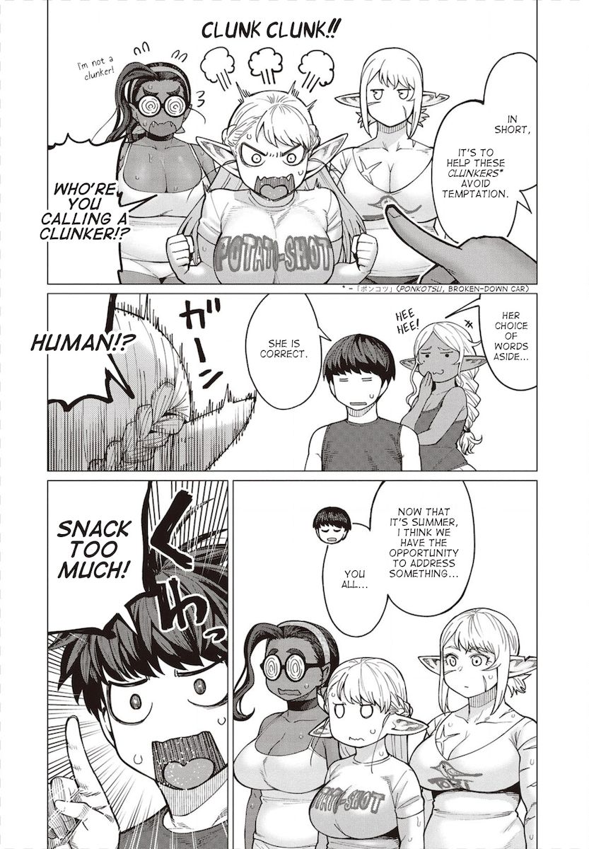 Elf-San Wa Yaserarenai. - Chapter 31 Page 5