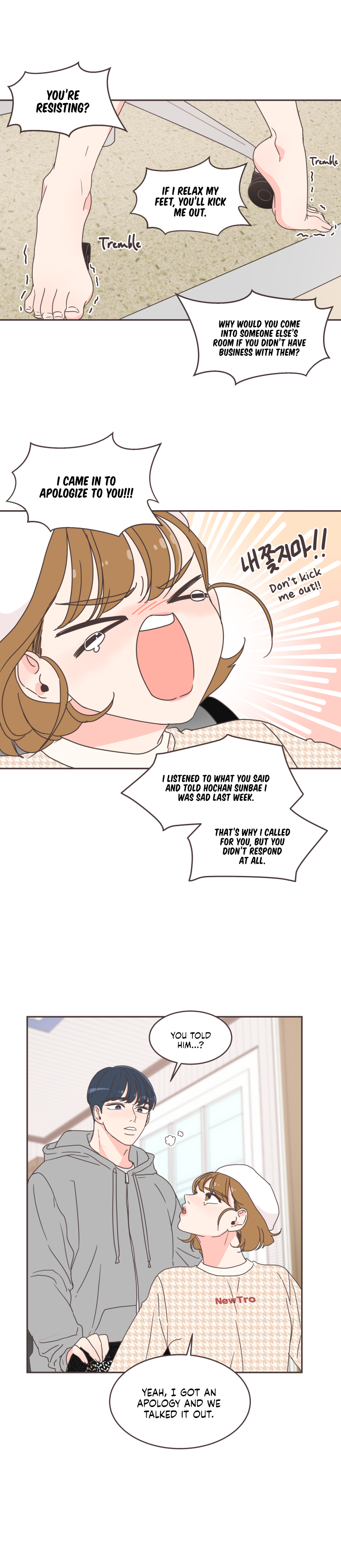 She